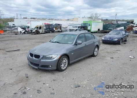 2010 BMW 328I xDrive из США, поврежденный, VIN WBAPK5C54AA647104